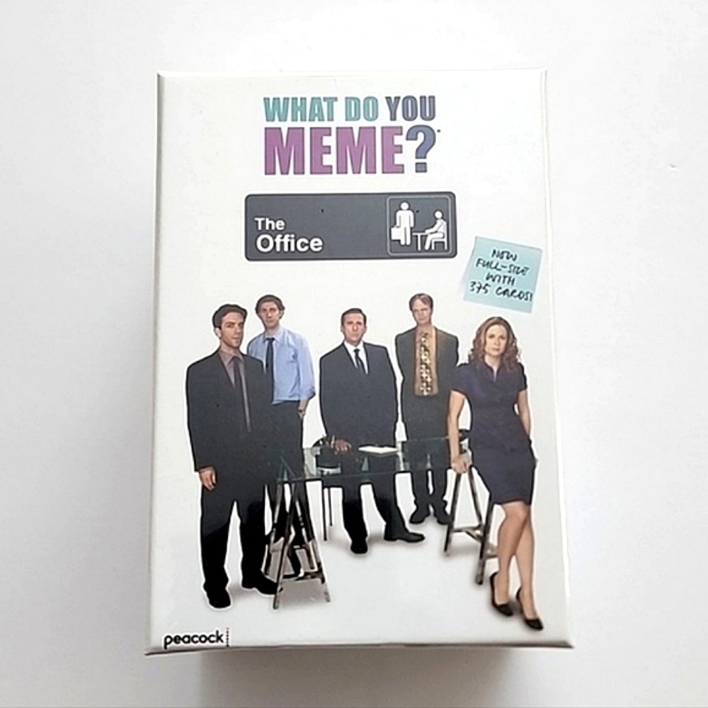 What Do You Meme The Office Game  Hilarious Adult Party Game Meme Lovers